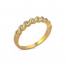 ANILLO ROMANIC ORO TRENZADO