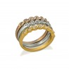 ANILLO ROMANIC ORO TRENZADO