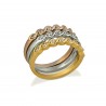 ANILLO ROMANIC ORO TRENZADO